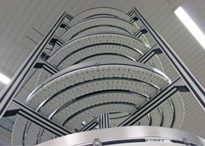 Carryline spiral conveyor aluminum